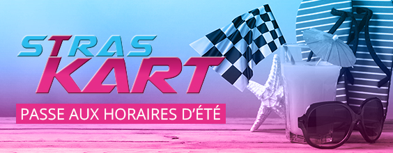 Strass Kart passe à l'heure d'été