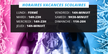 horaires des vacances de février