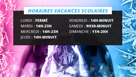 horaires des vacances de février